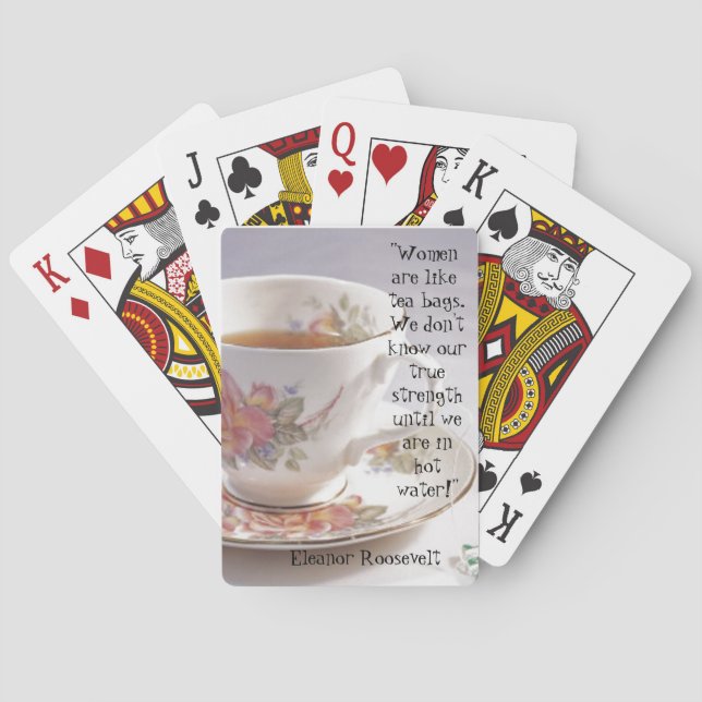 Women are like.... playing cards (Back)