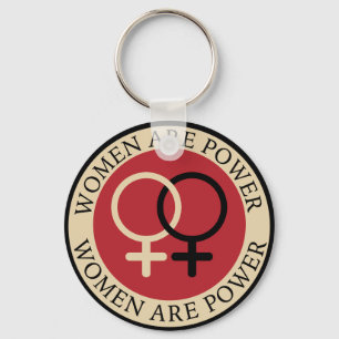 Women Are Power, International Women's Day Key Ring