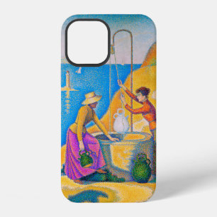 Women at the Well, Signac iPhone 12 Case