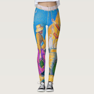 Women at the Well, Signac Leggings