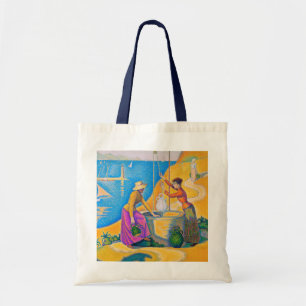 Women at the Well, Signac Tote Bag