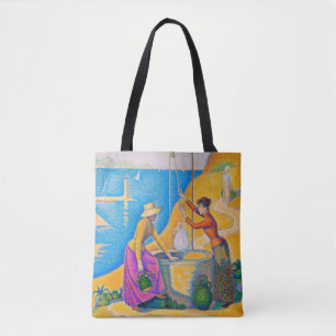 Women at the Well, Signac Tote Bag