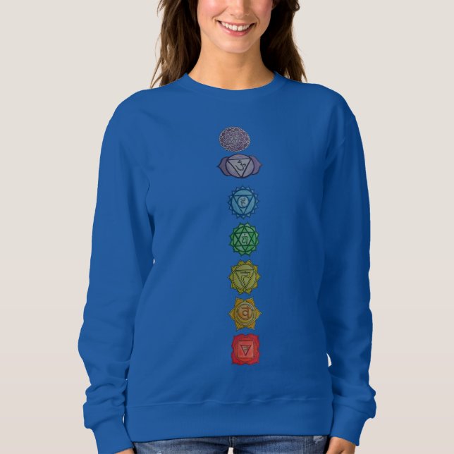 Women Basic Sweatshirt meets strength (Front)