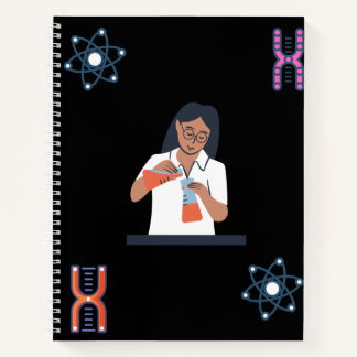 Women Belong In The Lab -Biology DNA Notebook