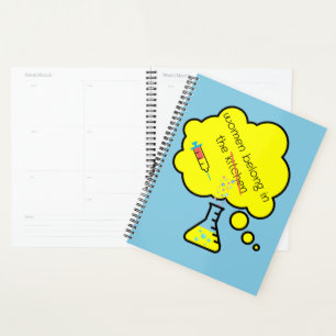 Women belong in the lab planner