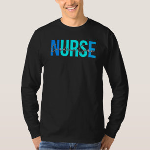 Women Cardiac Care Nurse For Nursing Student T-Shirt