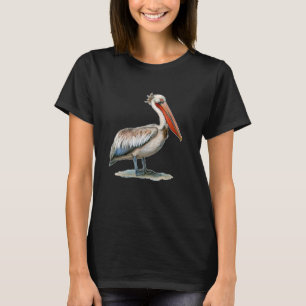Women Casual Nature Spirit Animal Graphic Bird Whi T-Shirt