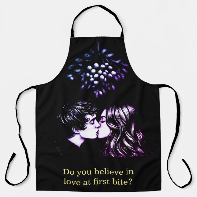 Women celebrating with custom BBQ aprons outdoors (Front)