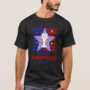 Women Championship Usa 2022 Champions Soccer Footb T-Shirt