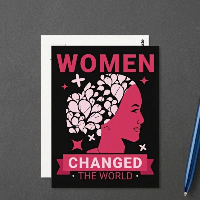 Women Changed The World Feminist Postcard (Creator Uploaded)