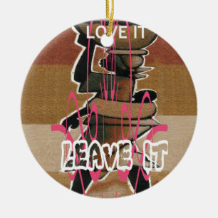 Women & children Life is not fair; get used to it. Ceramic Ornament