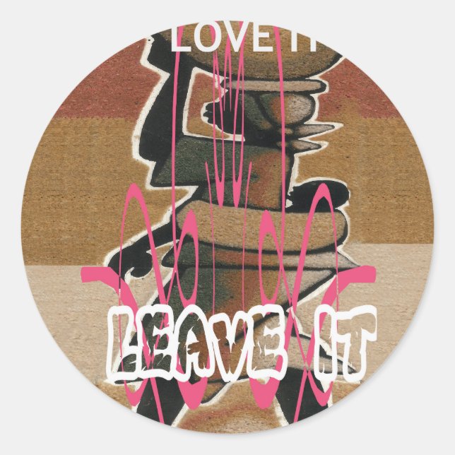 Women & children Life is not fair; get used to it. Classic Round Sticker (Front)