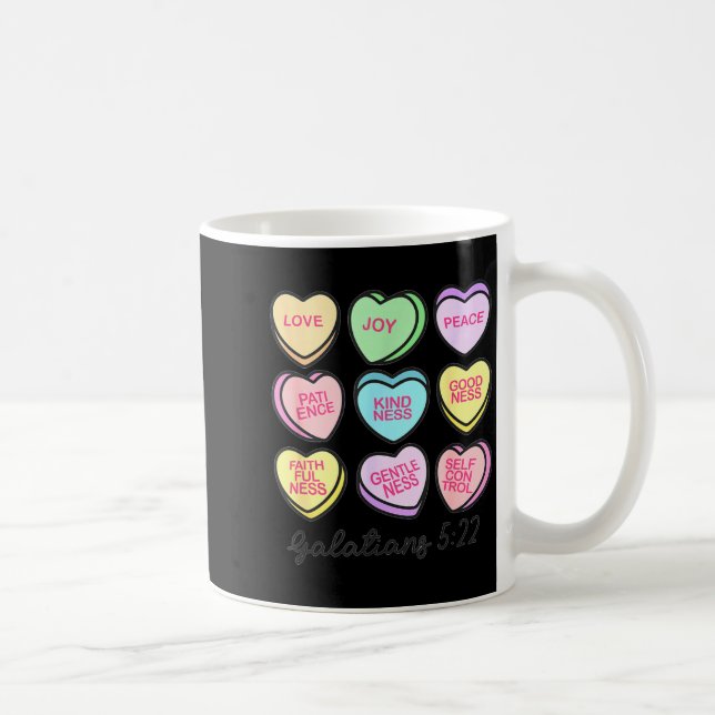 Women Christian Valentine Galatians Conversation H Coffee Mug (Right)