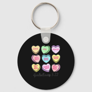 Women Christian Valentine Galatians Conversation H Key Ring