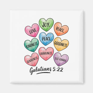 Women Christian Valentine Galatians Conversation H Magnet