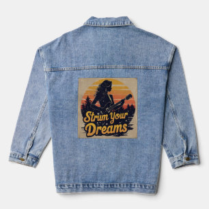 Women Denim, Jean Jacket - Female Musician