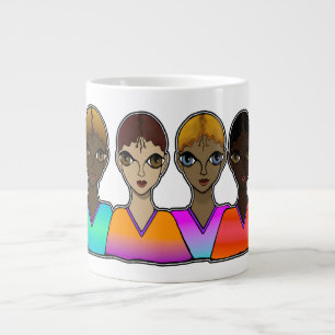Women Design Large Coffee Mug