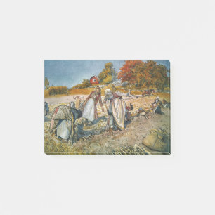 Women Digging Potatoes Post-it Notes