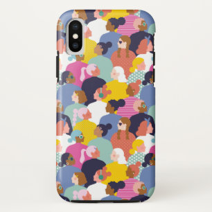 Women Diversity - Women of Various Race iPhone X Case