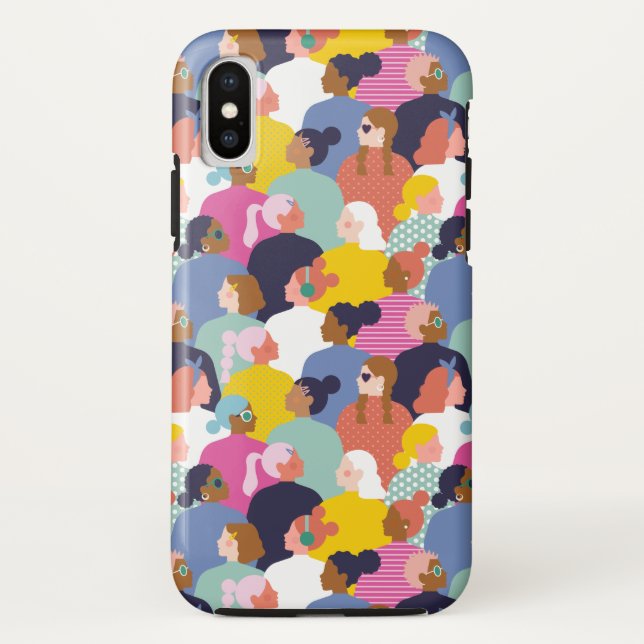 Women Diversity - Women of Various Race Case-Mate iPhone Case (Back)