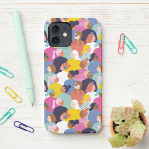 Women Diversity - Women of Various Race iPhone 12 Case