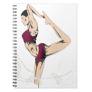 Women Doing Yoga Notebook