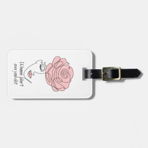 Women Don't Owe You Luggage Tag