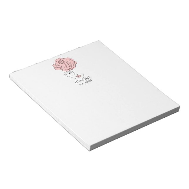 Women Don't Owe You Notepad (Angled)