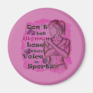Women empowerment. Women speak for themselves Magnet