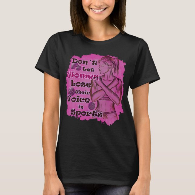 Women empowerment. Women speak for themselves T-Shirt (Front)