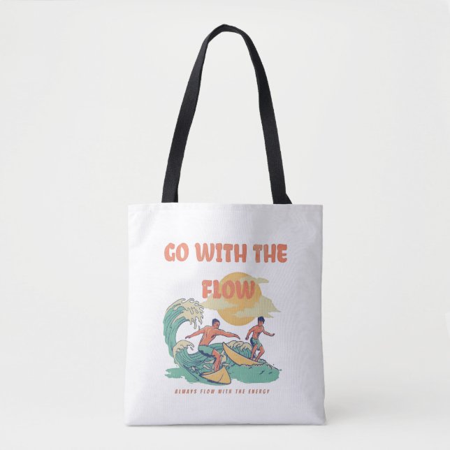 Women Energy Flow Lessons Learn Tote (Front)