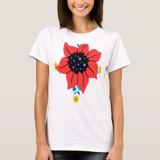 Women fashion >flowers tshirt