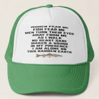 Fish fear me hat on sale