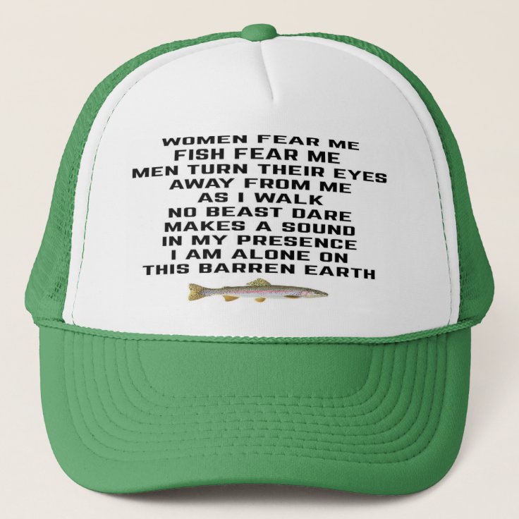 fish fear me cap