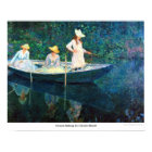 women fishing by Claude Monet
