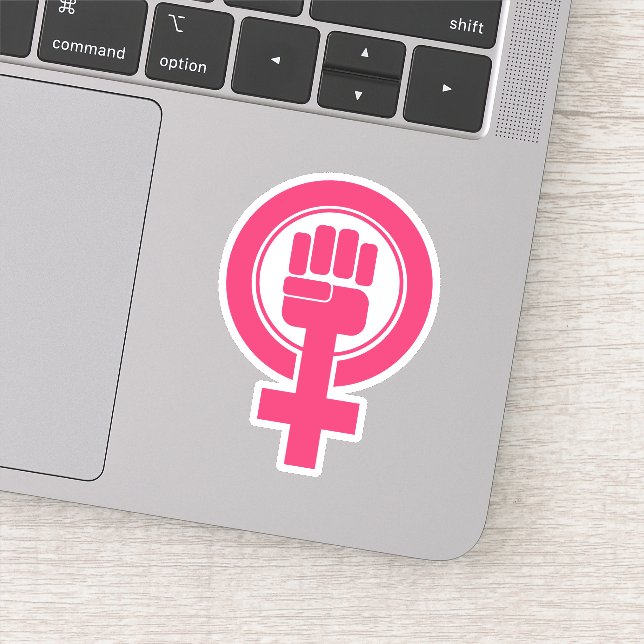 Women Fist Resist Symbol (Detail)
