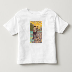Women Fly Fishing - Cordova, Alaska Toddler T-Shirt