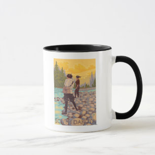 Women Fly FishingSouth Dakota Mug