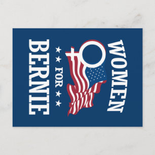 WOMEN FOR BERNIE SANDERS POSTCARD