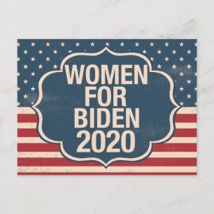 Women for Biden 2020 Postcard