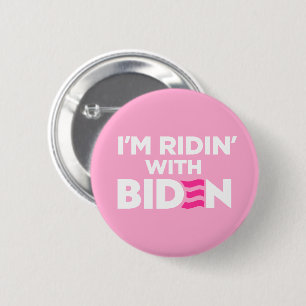Women For Biden 2024 6 Cm Round Badge
