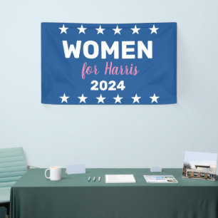 Women For Harris  2024 Banner