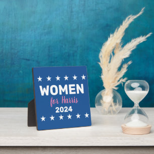 Women For Harris  2024 Plaque