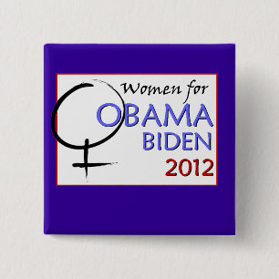 Women for Obama-Biden button