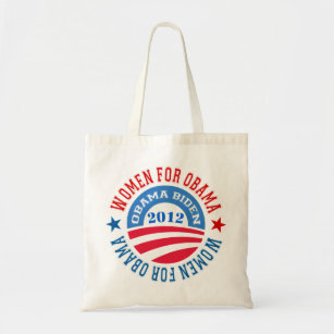 Women For Obama-Obama Biden 2012 Tote Bag