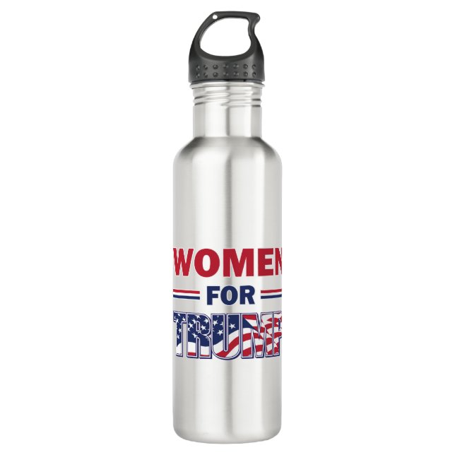 Women for Trump 710 Ml Water Bottle (Front)