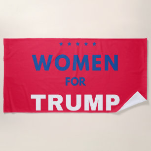 Women For Trump Beach Towel