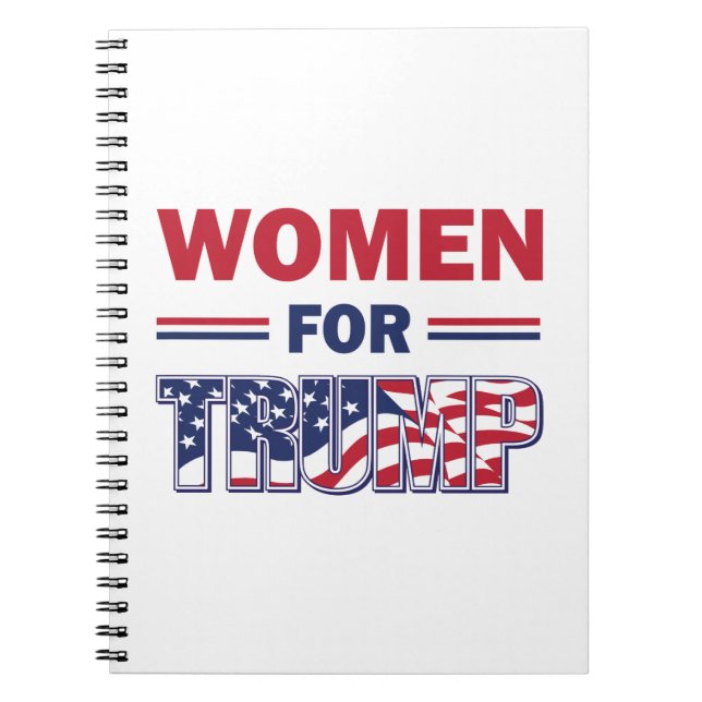 Women for Trump Notebook (Front)