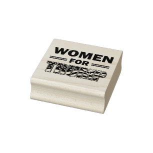 Women for Trump Rubber Stamp