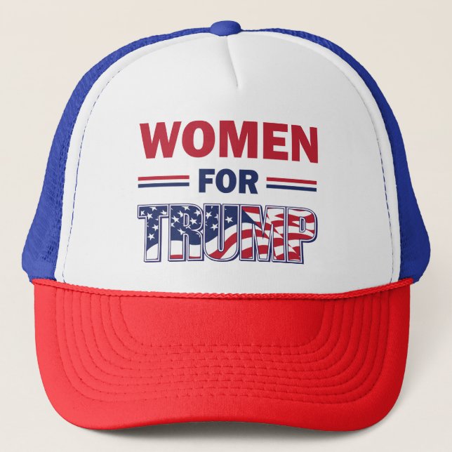 Women for Trump Trucker Hat (Front)